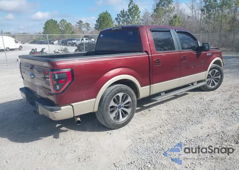 2009 Ford F-150 King Ranch/Lariat/Platinum/Xl/Xlt z USA, uszkodzony, nr VIN 1FTPW12V89FA51204